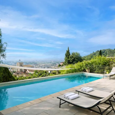 Janna Pool Panoramic Sea & Island Views Апартаменты Йер