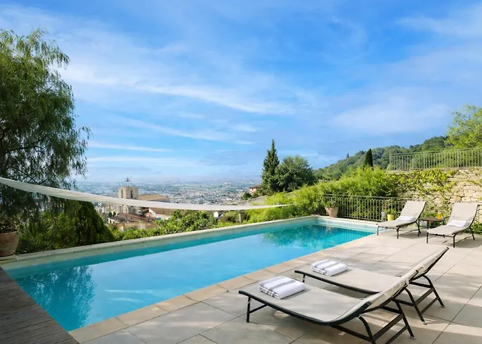 Janna Pool Panoramic Sea & Island Views Lägenhet Hyères